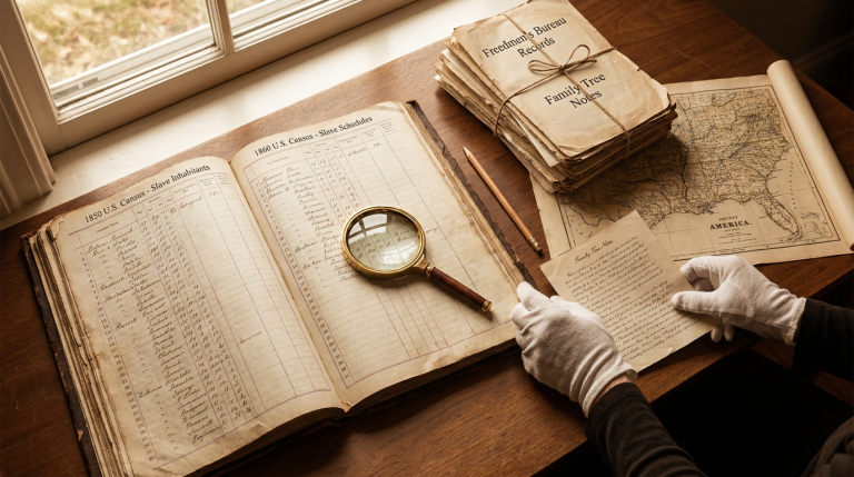 How to Read a Slave Schedule: Finding Your Ancestors in the 1850 and 1860 Census